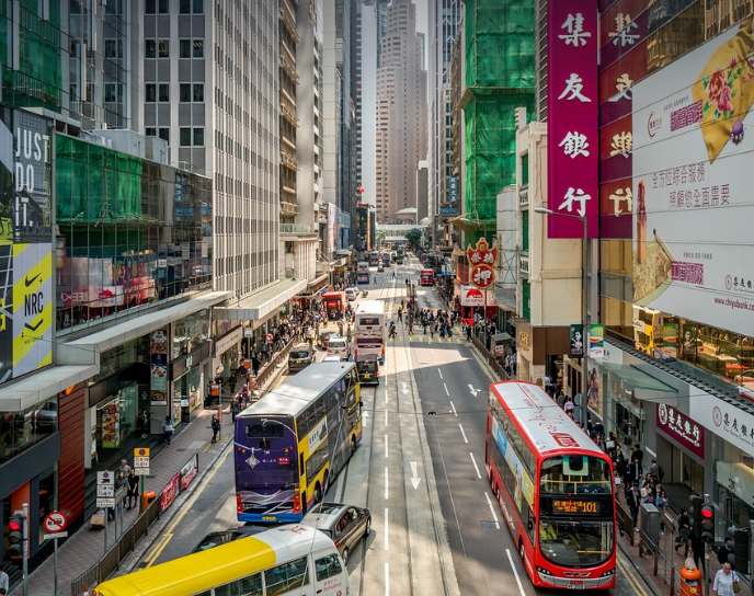 hong kong city view